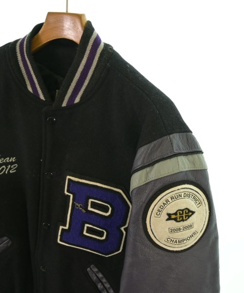 DeLong（デロング）スタジャン 黒 サイズ:L メンズ/2200654774021