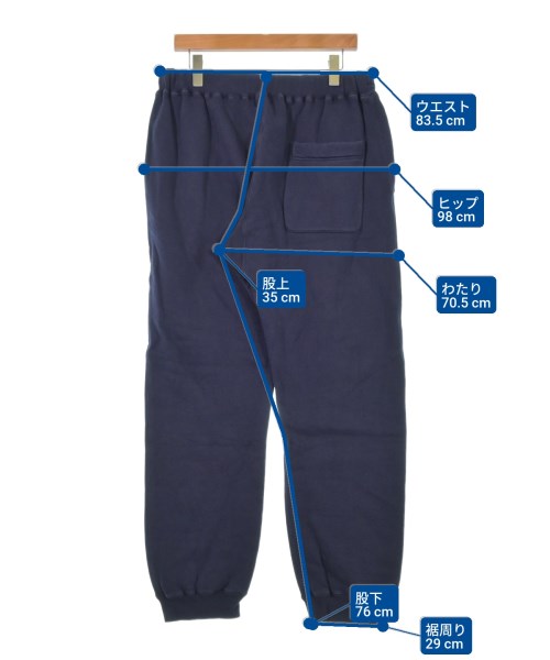 ENCENS（エンソン）スウェットパンツ 紺 サイズ:3(L位) メンズ/2200624399506