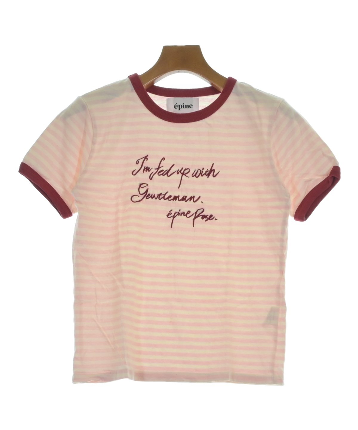 epine（エピヌ）Tシャツ・カットソー ピンク サイズ:-(M位) レディース