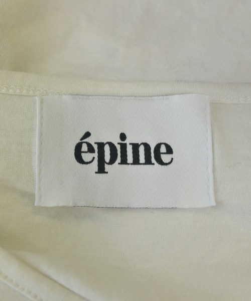 epine（エピヌ）Tシャツ・カットソー 白 サイズ:F レディース/2200705253116