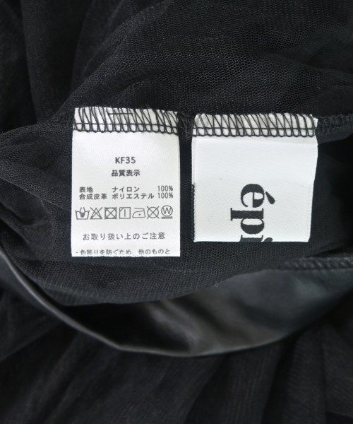 epine（エピヌ）ひざ丈スカート 黒 サイズ:F レディース/2200670651023