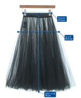 epine（エピヌ）ひざ丈スカート 黒 サイズ:F レディース/2200670651023