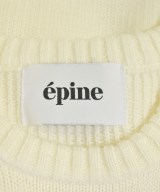 epine（エピヌ）ニット・セーター 白 サイズ:-(M位) レディース/2200682312080