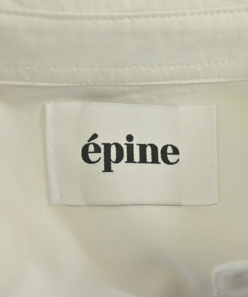 epine（エピヌ）カジュアルシャツ 白 サイズ:F レディース/2200682312103