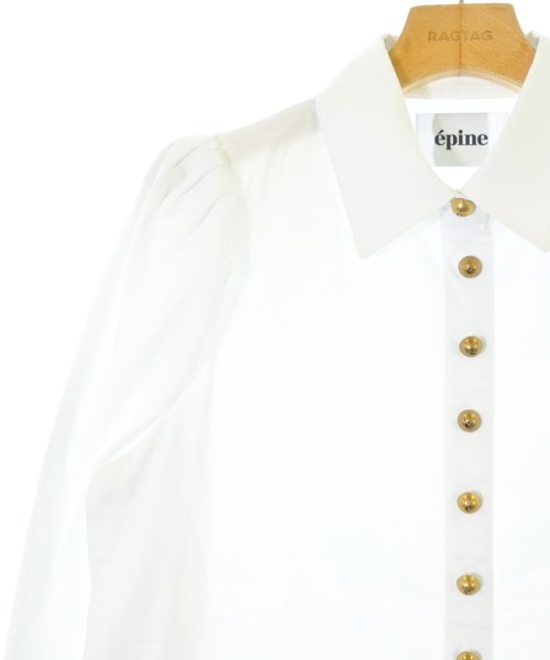 epine（エピヌ）カジュアルシャツ 白 サイズ:F レディース/2200682312103