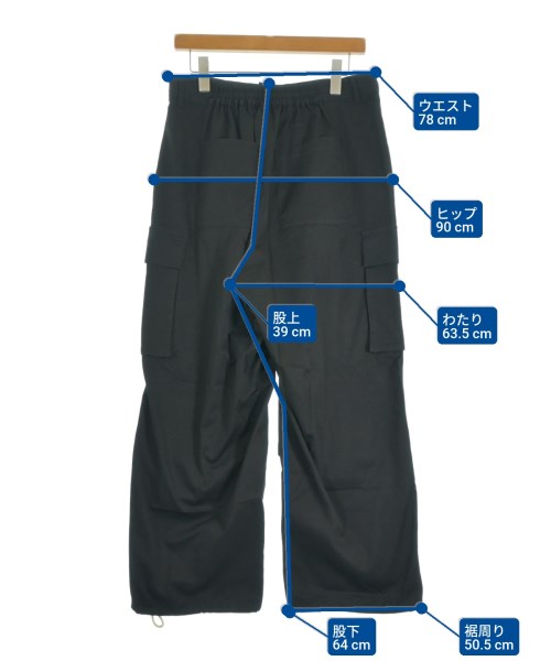 epnok（エプノック）カーゴパンツ 黒 サイズ:M メンズ/2200624108146