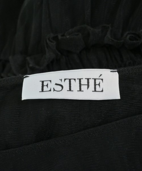 ESTHE（エステ）ワンピース 黒 サイズ:F レディース/2200633074104