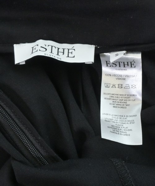 ESTHE（エステ）オールインワン/サロペット 黒 サイズ:S レディース/2200674194052