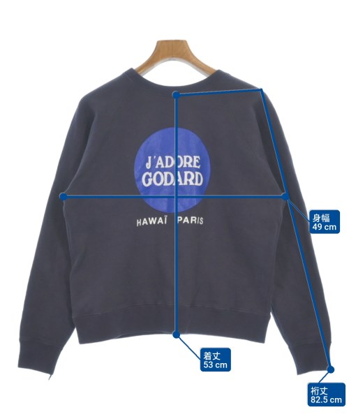 Godard Haberdashery（ゴダールハバダッシェリー）スウェット グレー サイズ:XXS メンズ/2200617921028