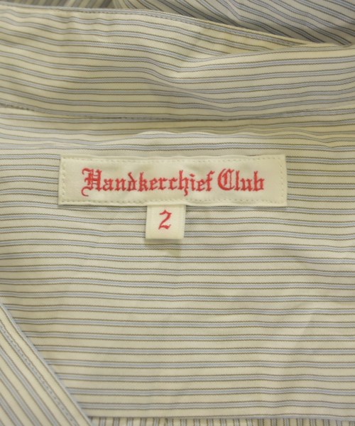 Handkerchief Club（ハンカチーフクラブ）カジュアルシャツ 白 サイズ:2(M位) メンズ/2200623879061