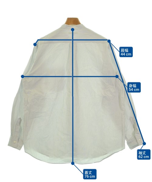 Handkerchief Club（ハンカチーフクラブ）カジュアルシャツ 白 サイズ:2(M位) メンズ/2200623879061