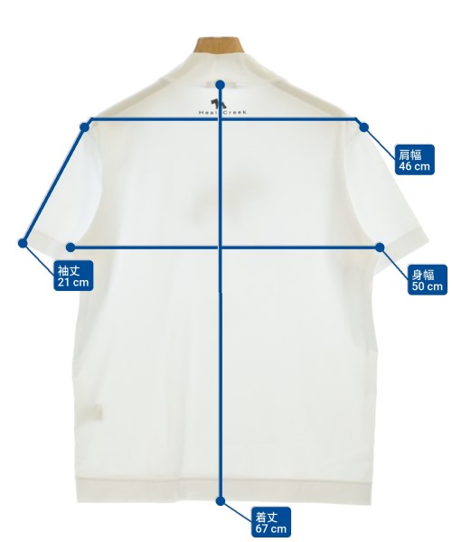Heal Creek（ヒールクリーク）Tシャツ・カットソー 白 サイズ:48(L位) メンズ/2200681876101