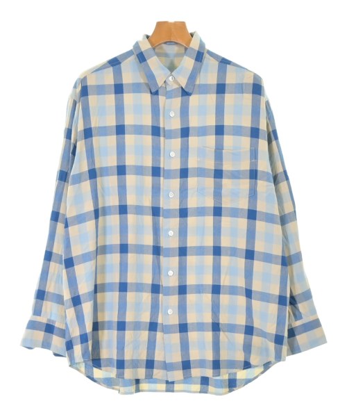 I am dork(アイアムドーク)カジュアルシャツ 青 サイズ:02(M位)/2200658759086