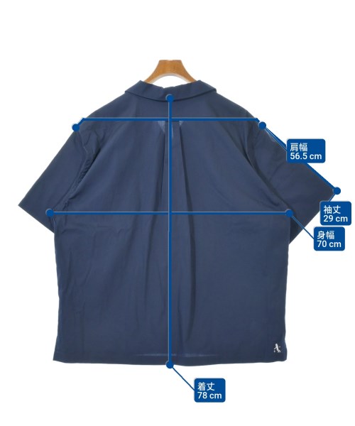 I Need You Baby（アイニーヂューベイべー）カジュアルシャツ 紺 サイズ:M メンズ/2200616372081