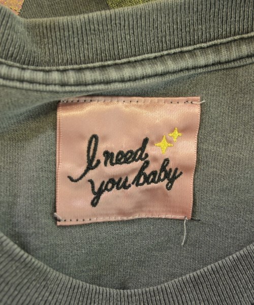 I Need You Baby（アイニーヂューベイべー）Tシャツ・カットソー グレー サイズ:M メンズ/2200618409174