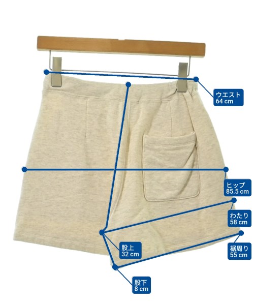 LANDHAUS（ランドハウス）ショートパンツ ベージュ サイズ:XS レディース/2200652345087