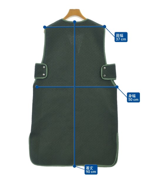 LHELBIE（レルビエ）ベスト 緑 サイズ:M レディース/2200621935011