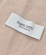 matti totti（マッティトッティ）マフラー ピンク サイズ:- レディース/2200680772169