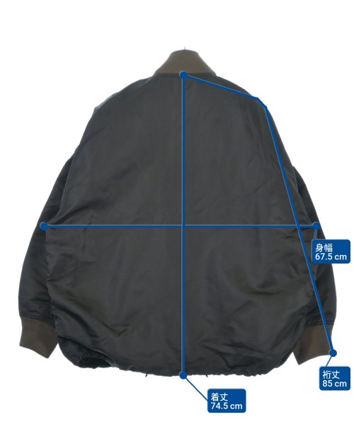 mean machine age（ミーンマシーンエイジ）ミリタリーブルゾン 黒 サイズ:M レディース/2200640921026