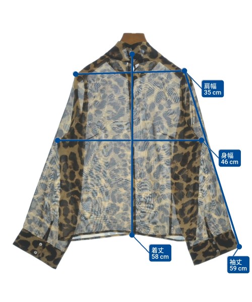 MECRE（メクル）ブラウス ベージュ サイズ:F レディース/2200670635023