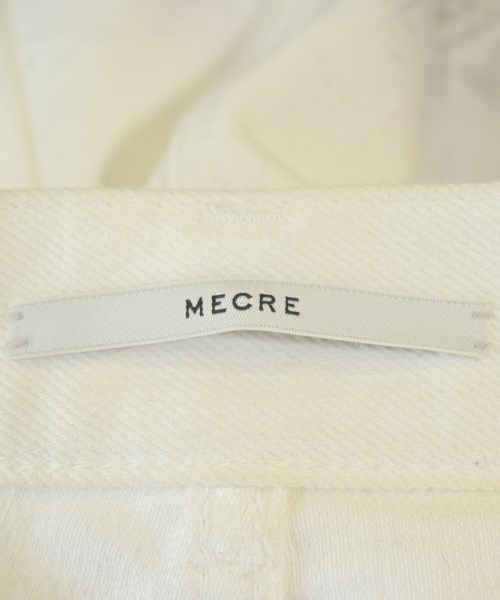 MECRE（メクル）デニムパンツ 白 サイズ:M レディース/2200674405011