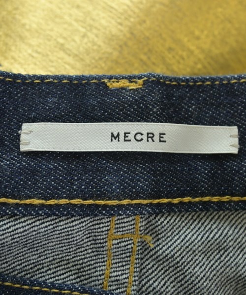 MECRE（メクル）デニムパンツ 紺 サイズ:S レディース/2200645610079