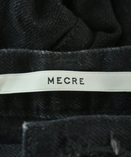 MECRE（メクル）デニムパンツ 黒 サイズ:S レディース/2200658280016
