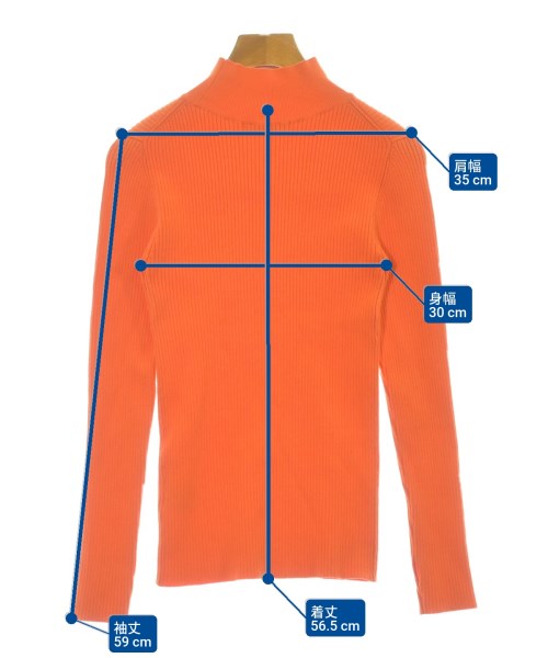 MECRE（メクル）ニット・セーター オレンジ サイズ:F レディース/2200658280047