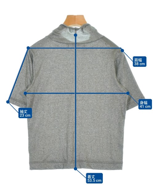 MECRE（メクル）Tシャツ・カットソー グレー サイズ:F レディース/2200709221524