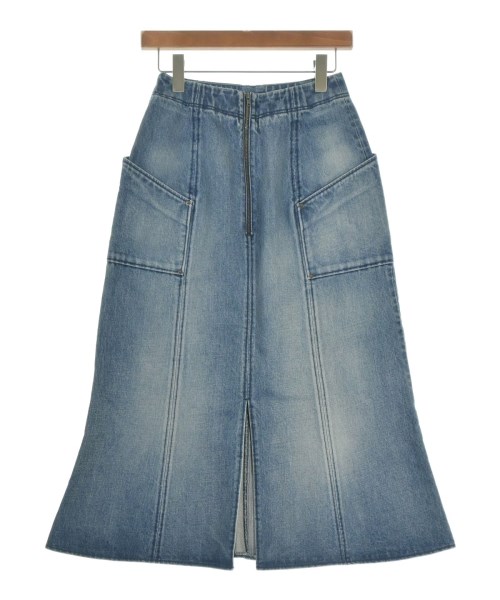 MECRE（メクル）ロング・マキシ丈スカート 青 サイズ:M レディース/2200646205021