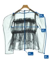 MECRE（メクル）ブラウス 黒 サイズ:F レディース/2200665829017