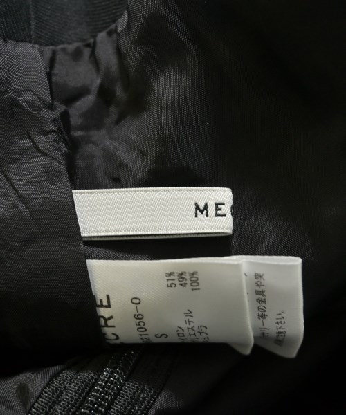 MECRE（メクル）ロング・マキシ丈スカート 黒 サイズ:S レディース/2200665829031