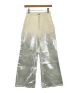MECRE（メクル）デニムパンツ 白 サイズ:S レディース/2200731358045