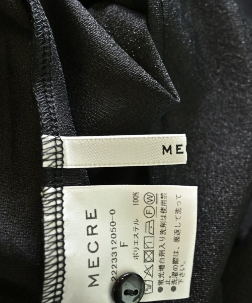 MECRE（メクル）ブラウス 黒 サイズ:F レディース/2200721577043