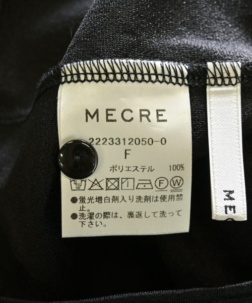 MECRE（メクル）ブラウス 黒 サイズ:F レディース/2200721577043