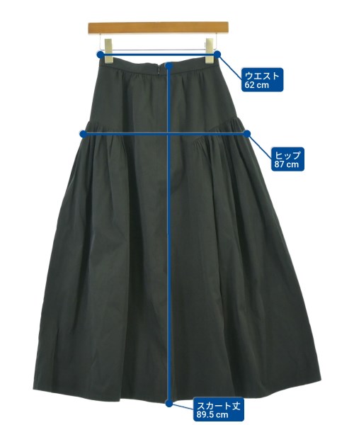 MECRE（メクル）ロング・マキシ丈スカート 黒 サイズ:S レディース/2200691477015