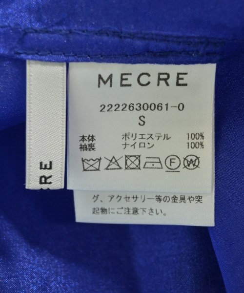 MECRE（メクル）ワンピース 青 サイズ:S/S レディース/2200682405096