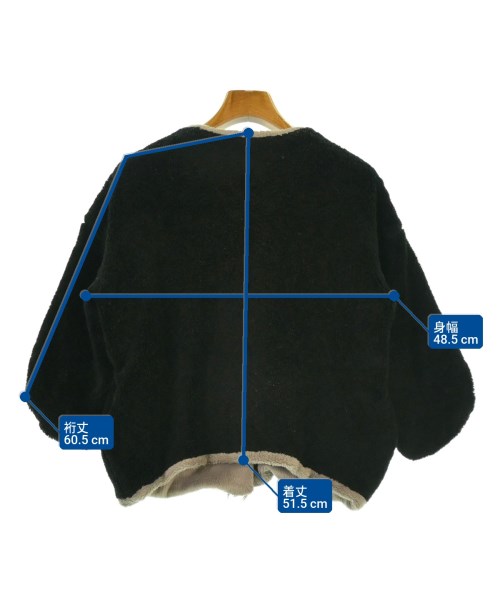 michirico（ミチリコ）その他 黒 サイズ:L(130cm位) キッズ/2200623829462