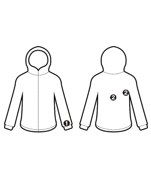 MINER'S CAT（マイナーズキャット）パーカー 白 サイズ:F レディース/2200631994077