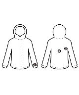 MINER'S CAT（マイナーズキャット）パーカー 白 サイズ:F レディース/2200631994077