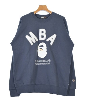 エイプトレーナー MR.BATHING APE（ミスターベイシングエイプ）スウェット 紺