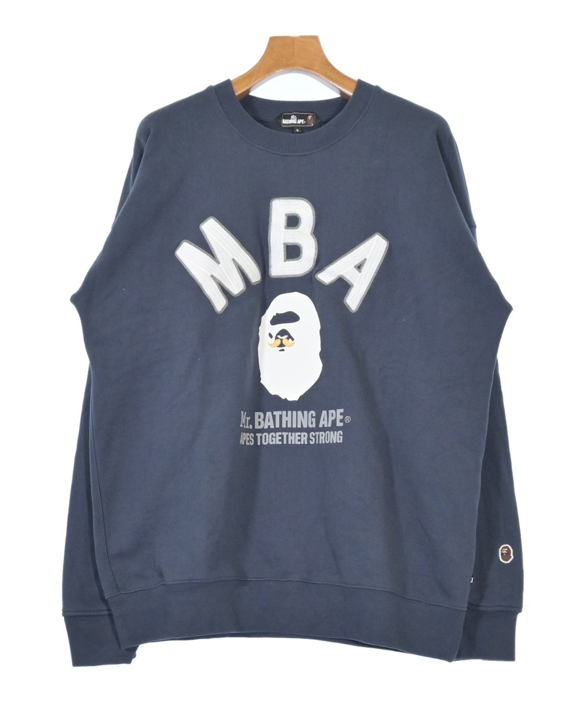 A BATHING APE　エイプ　スウェット　総柄　ゆるだぼ A BATHING APEエイプスウェット☆総柄ゆるだぼ