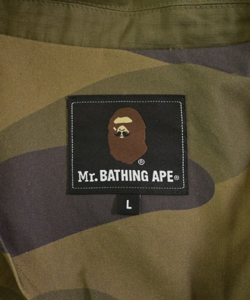 MR.BATHING APE（ミスターベイシングエイプ）カジュアルジャケット カーキ サイズ:L メンズ/2200722373033