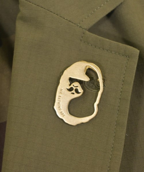 MR.BATHING APE（ミスターベイシングエイプ）カジュアルジャケット カーキ サイズ:L メンズ/2200722373033