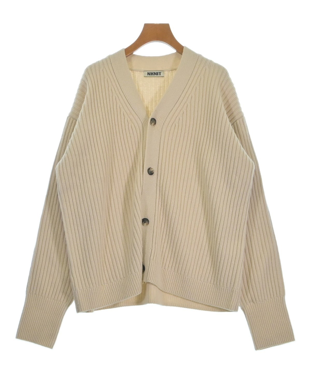 NKNIT（ンニット）カーディガン ベージュ サイズ:F レディース