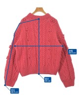 NKNIT（ンニット）ニット・セーター 赤 サイズ:2(M位) レディース/2200618758203