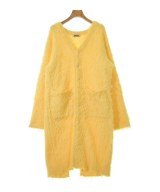 NKNIT（ンニット）カーディガン 黄 サイズ:0(XS位) レディース/2200608154022