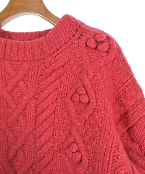 NKNIT（ンニット）ニット・セーター 赤 サイズ:2(M位) レディース/2200664889074