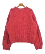 NKNIT（ンニット）ニット・セーター 赤 サイズ:2(M位) レディース/2200664889074