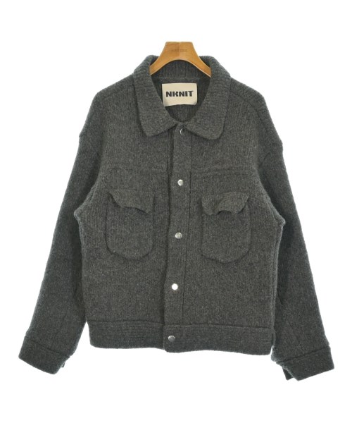 NKNIT(ンニット)カーディガン グレー サイズ:2(M位)/2200649400027